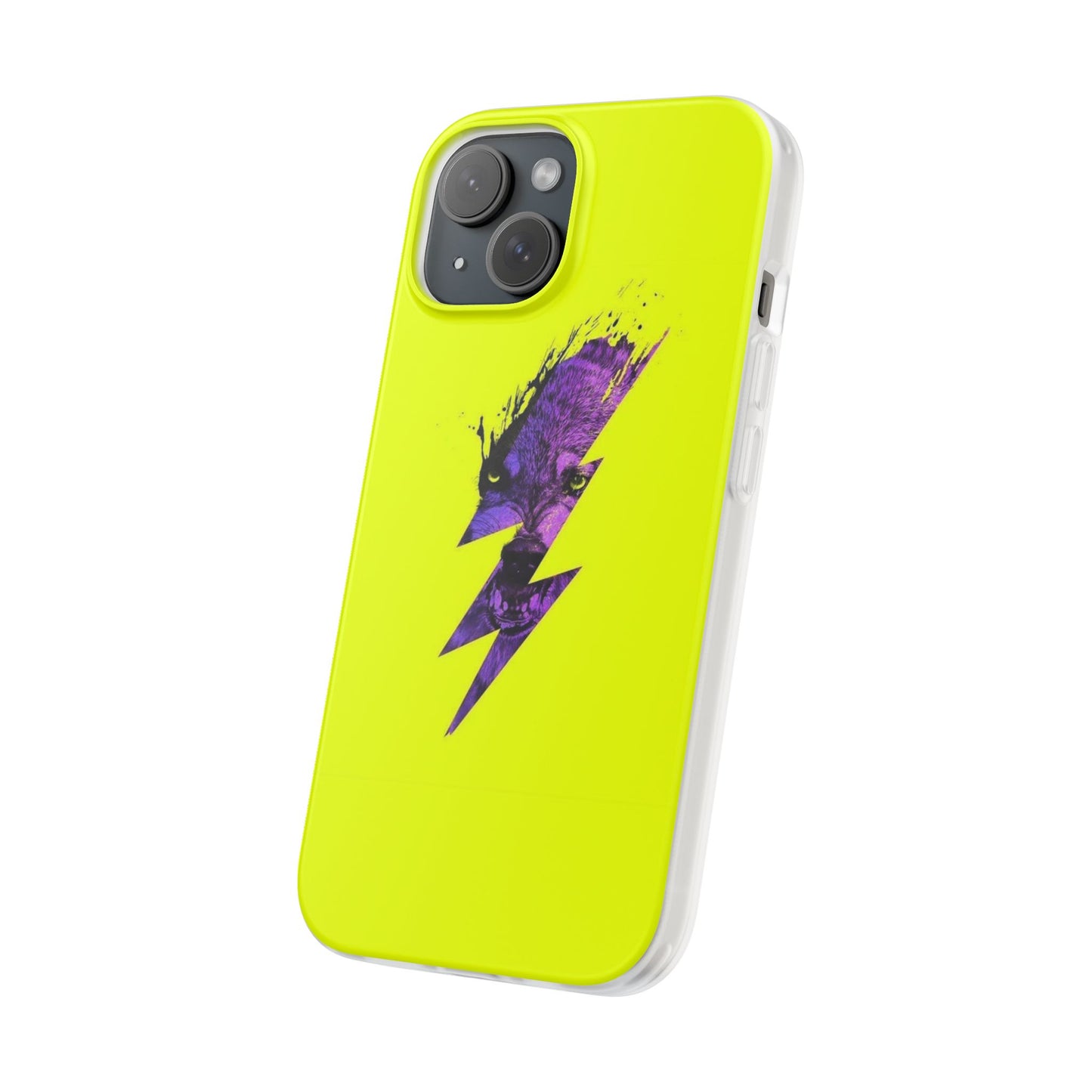 Neon Wolf Phone Case