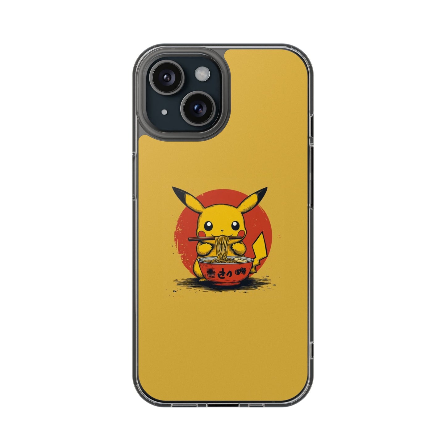 Pikachu Eating Noodles Mobile Case