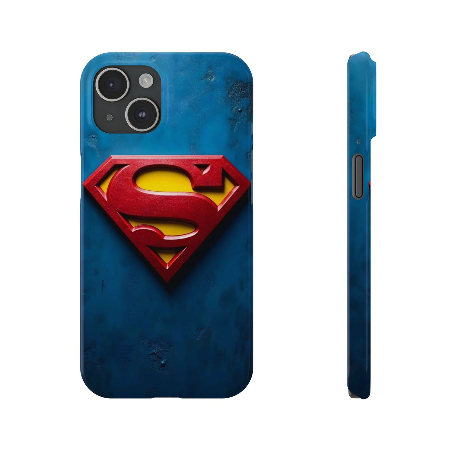 Superman mask 3d Illusion Phone Case