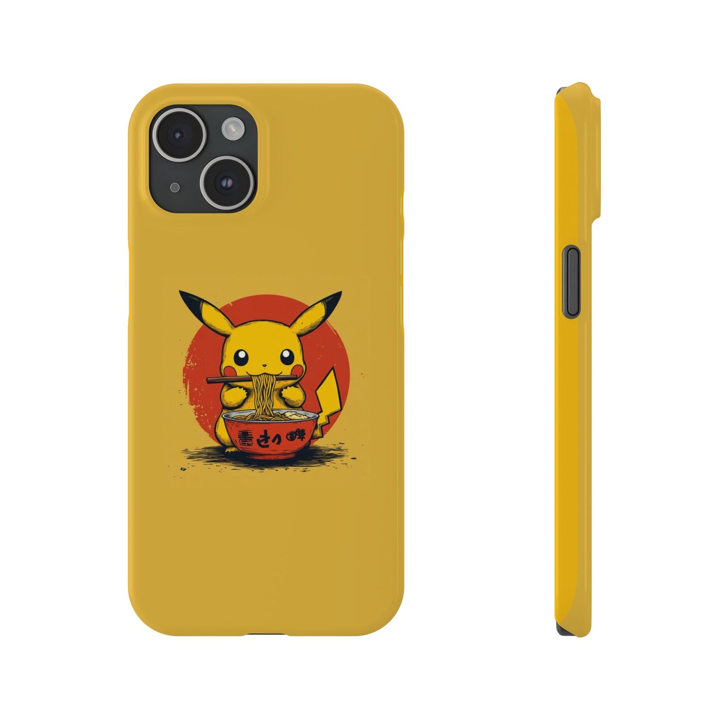 Pikachu Eating Noodles Mobile Case