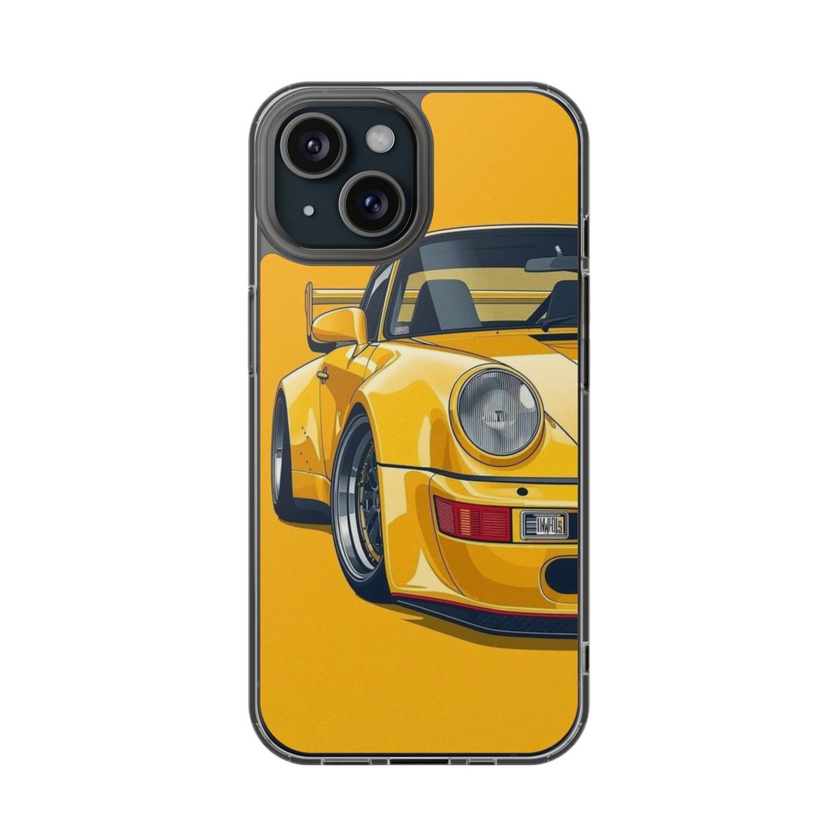 Yellow Car Phone Case