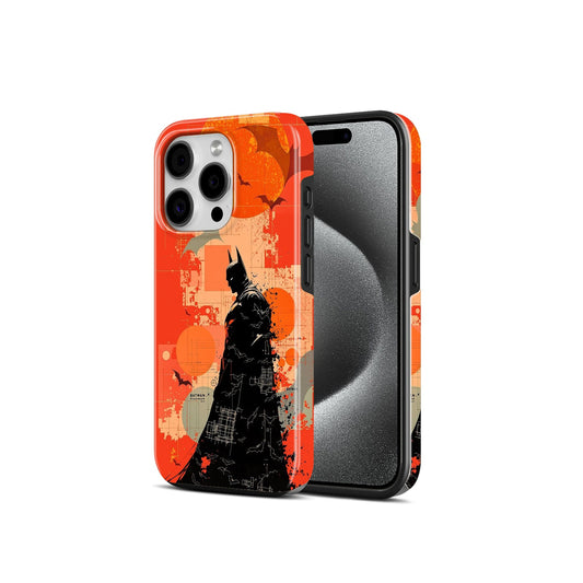 Batman Orange Armoured Glossy Phone Case