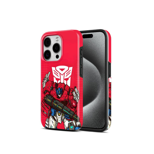 Super Red Armoured Glossy Phone Case