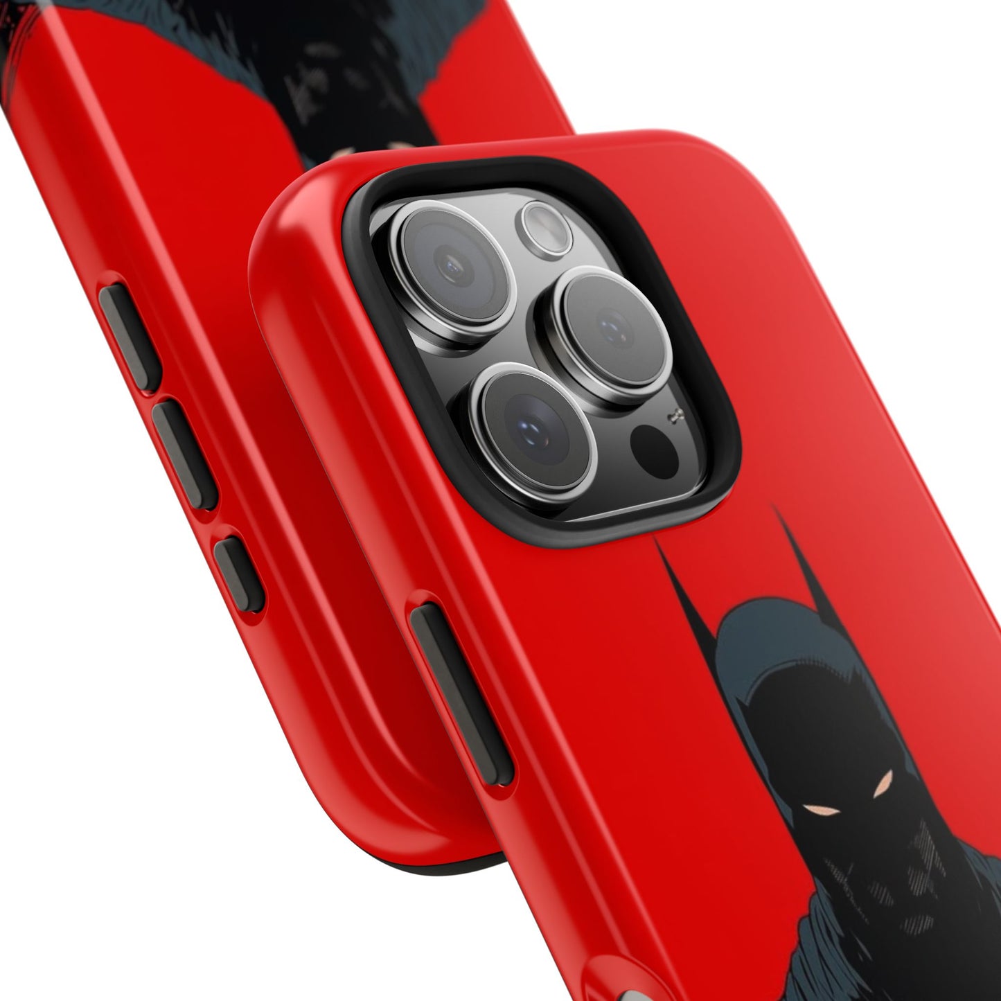 Red Batman  Armoured Glossy Phone Case