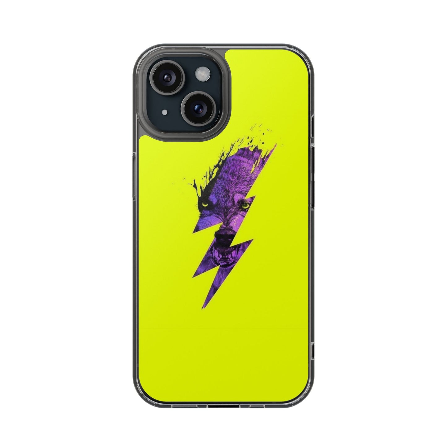 Neon Wolf  Phone Case