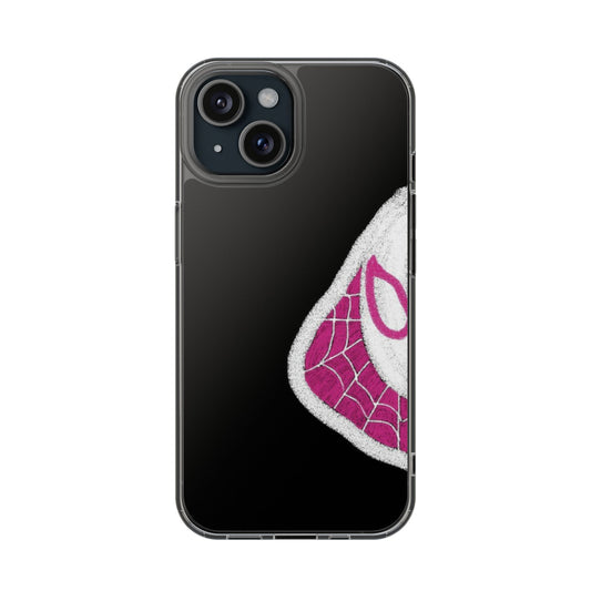 Spider Women Half Face Mobile case
