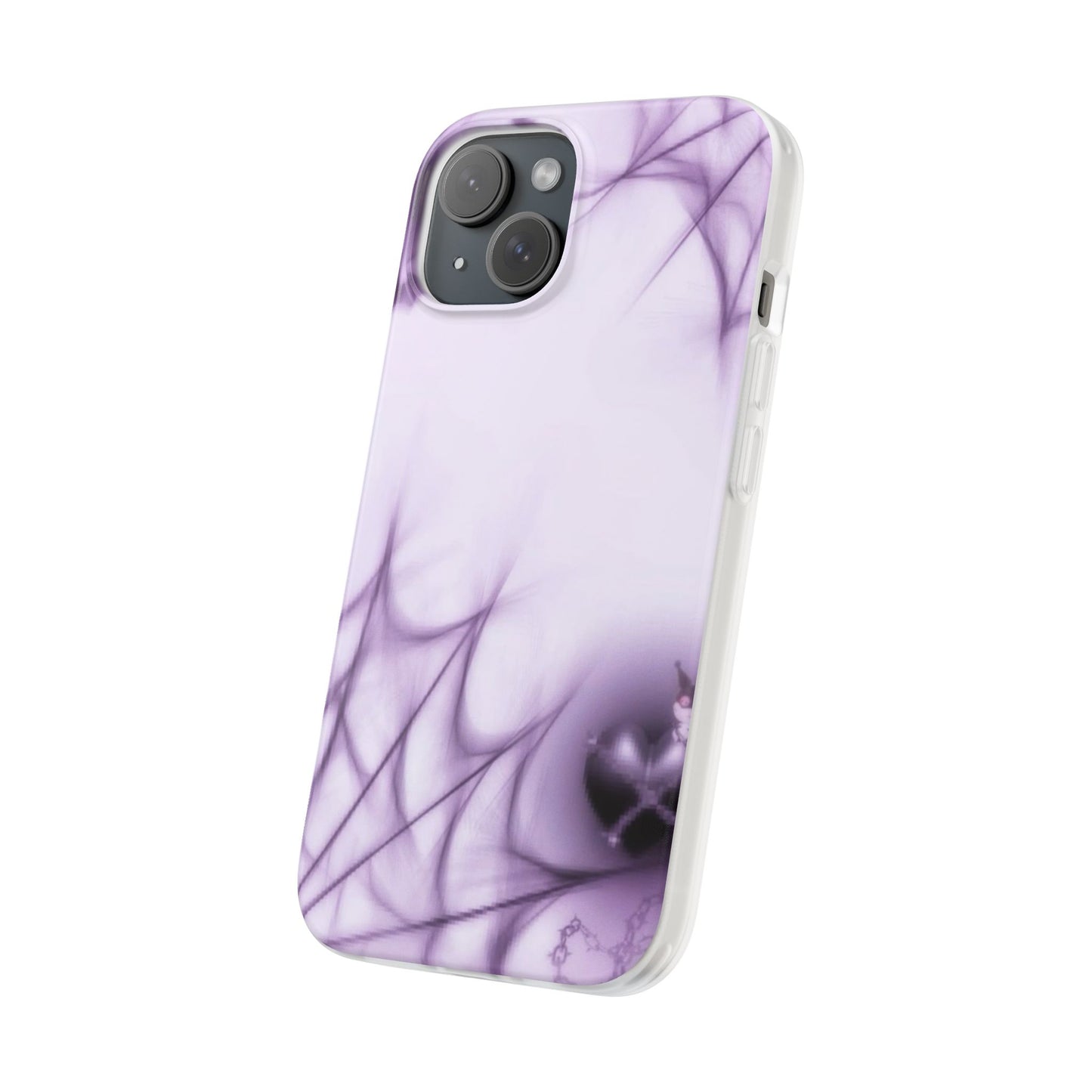 Purple Web Y2K Mobile Case