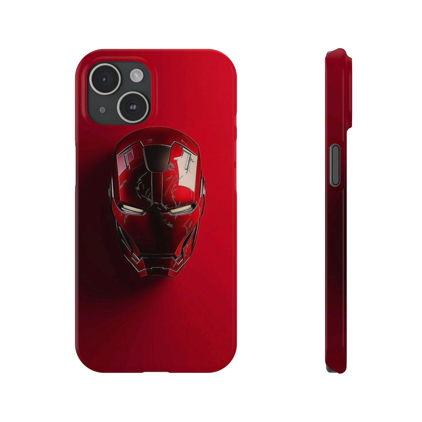 Iron Man  mask 3d Illusion Phone Case