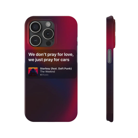 Pray for cars Mobile Case