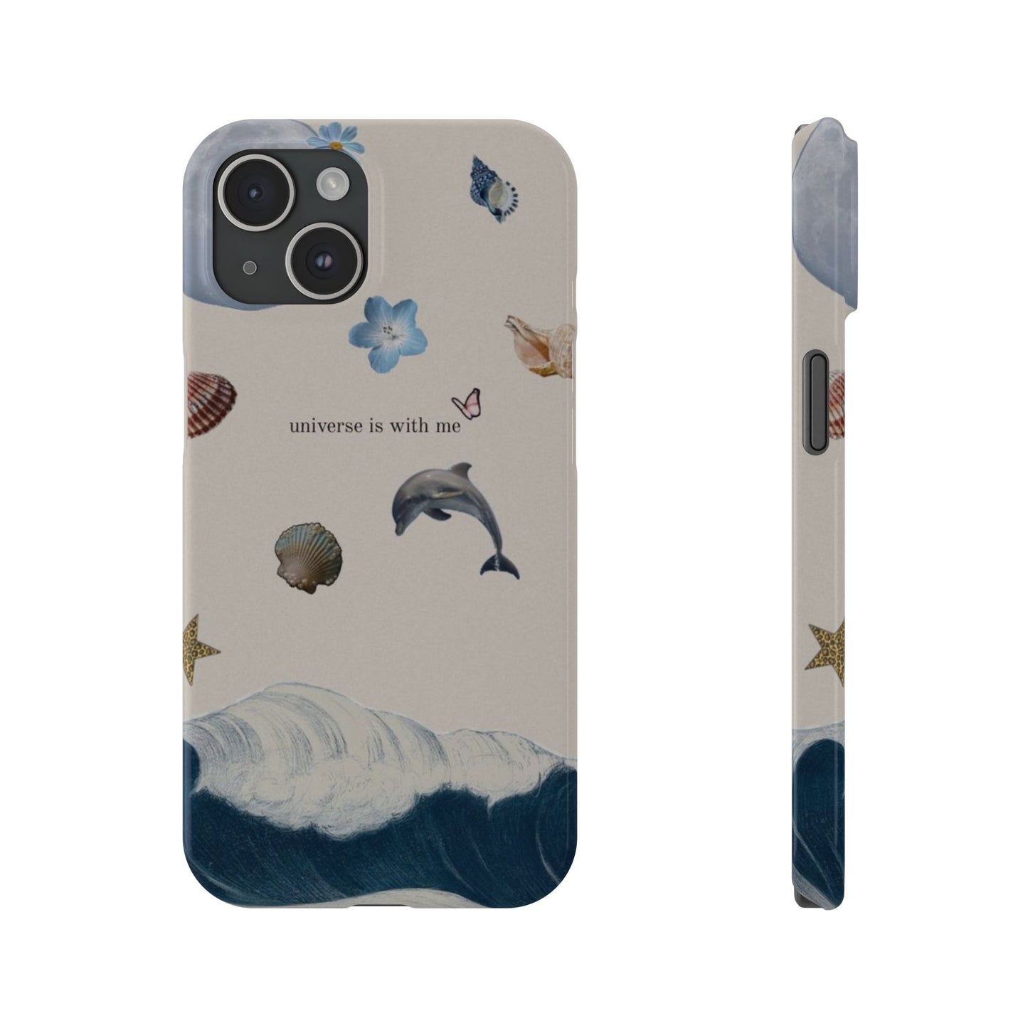 Universe Is With Me Mobile Case