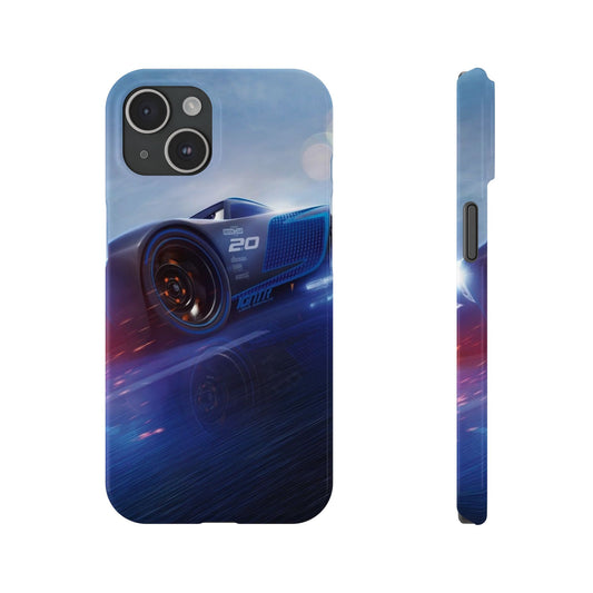 Blue Car Phone Case