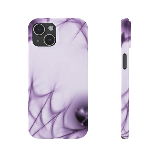 Purple Web Y2K Mobile Case
