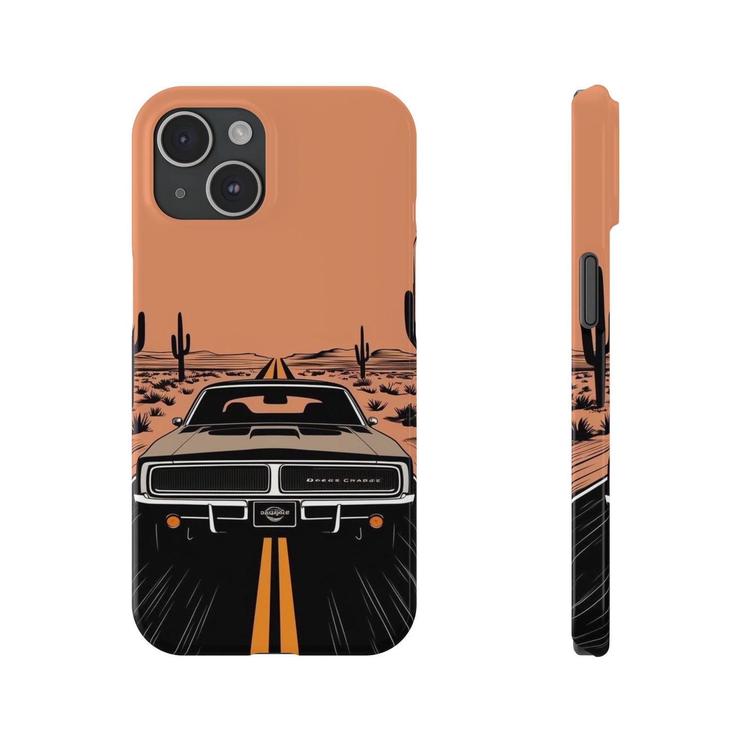 Race in Desert  Mobile Case