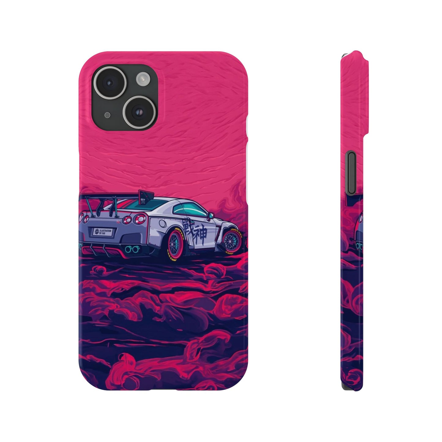 Purple Race  Mobile Case