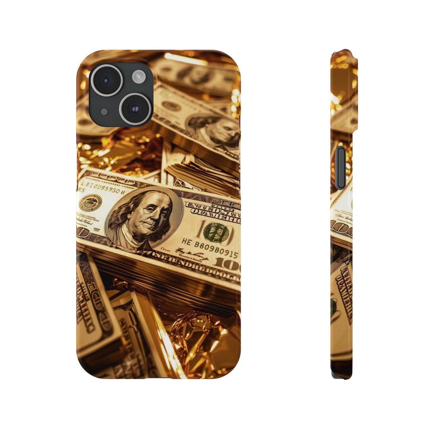 Golden Money Phone Case