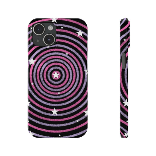 Shining Stars With Glory Circle Mobile Case