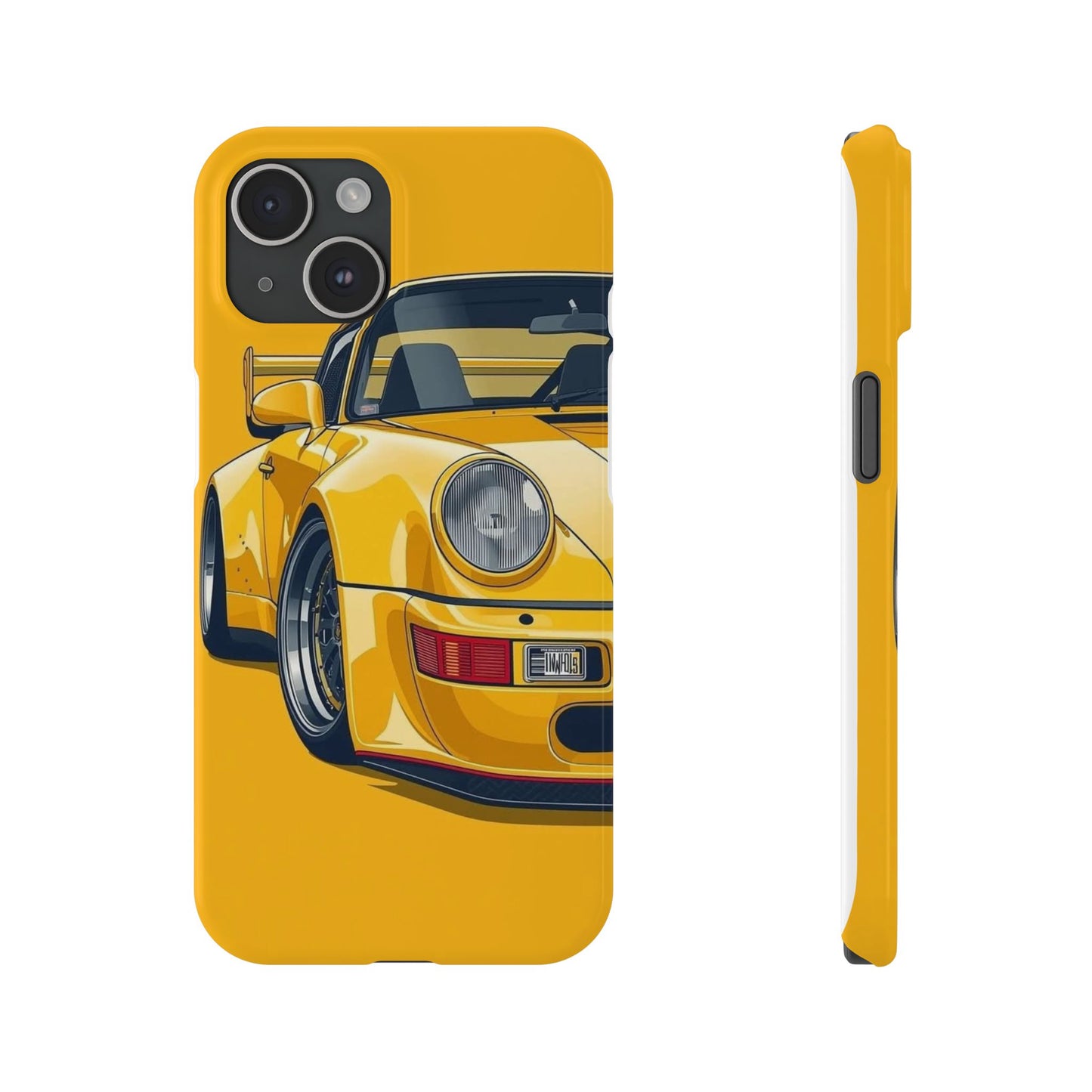 Yellow Car Phone Case