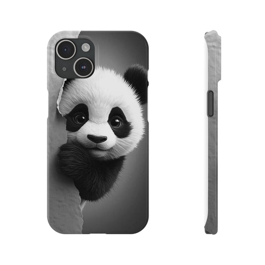 Panda Peek Phone Case