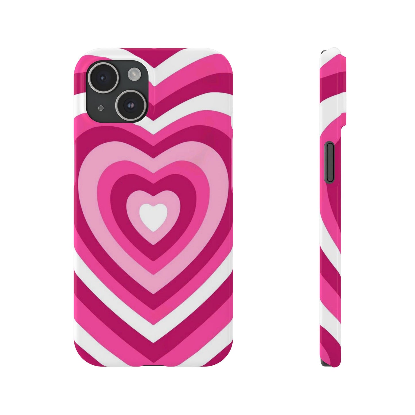 Pink Hearts Mobile Case