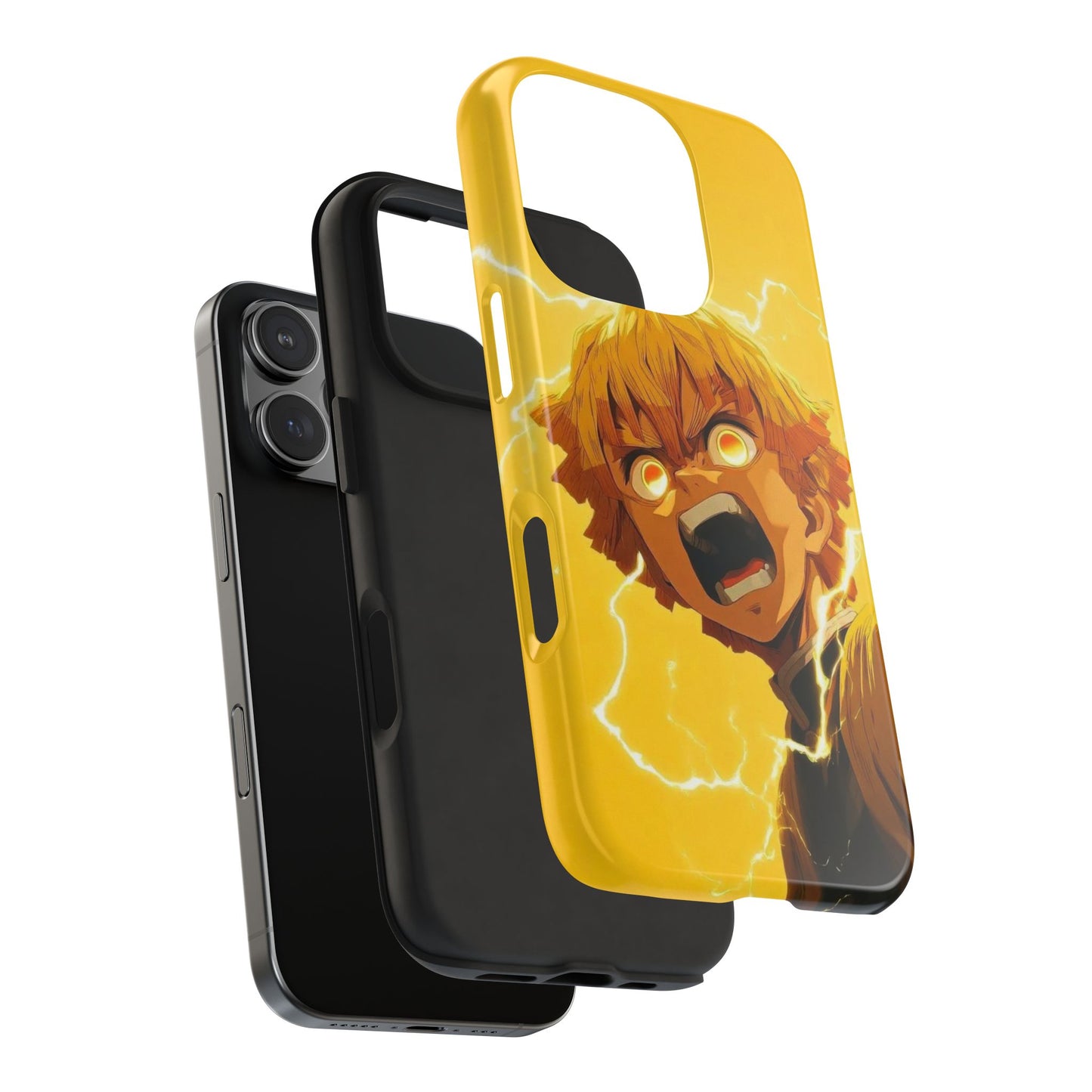 zenitsu Armoured Glossy Phone Case